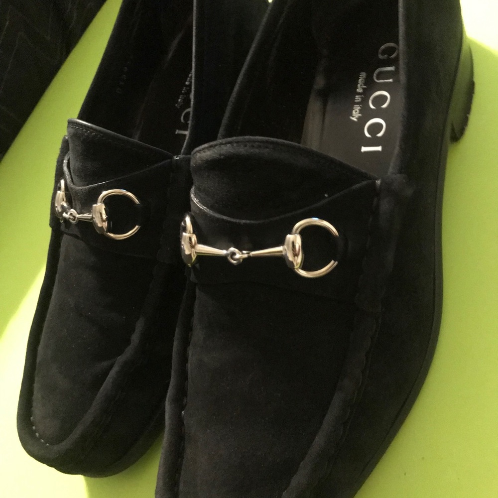 Black Gucci Loafers